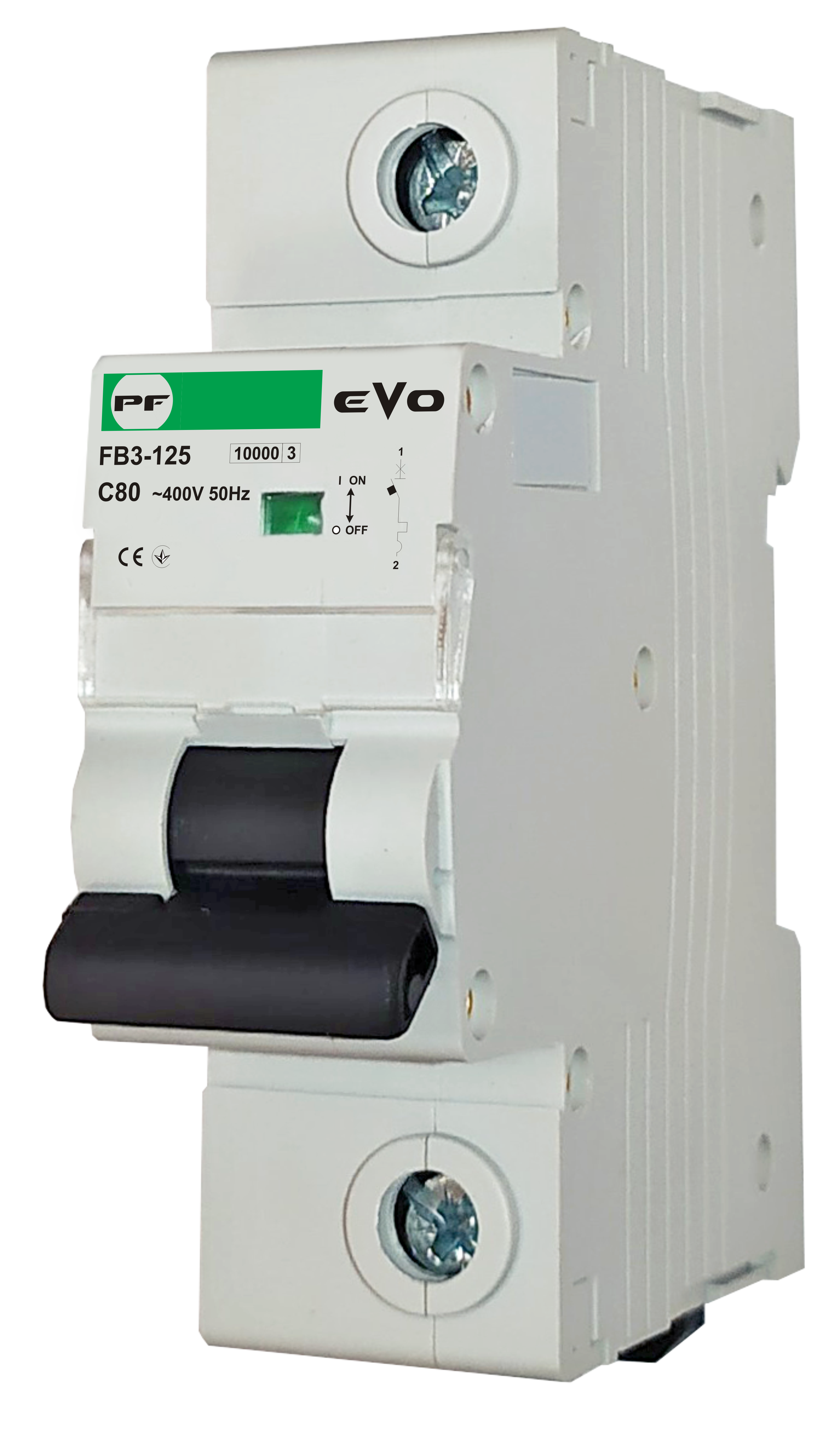 Модульний автоматичний вимикач FB3-125 EVO 1P C80