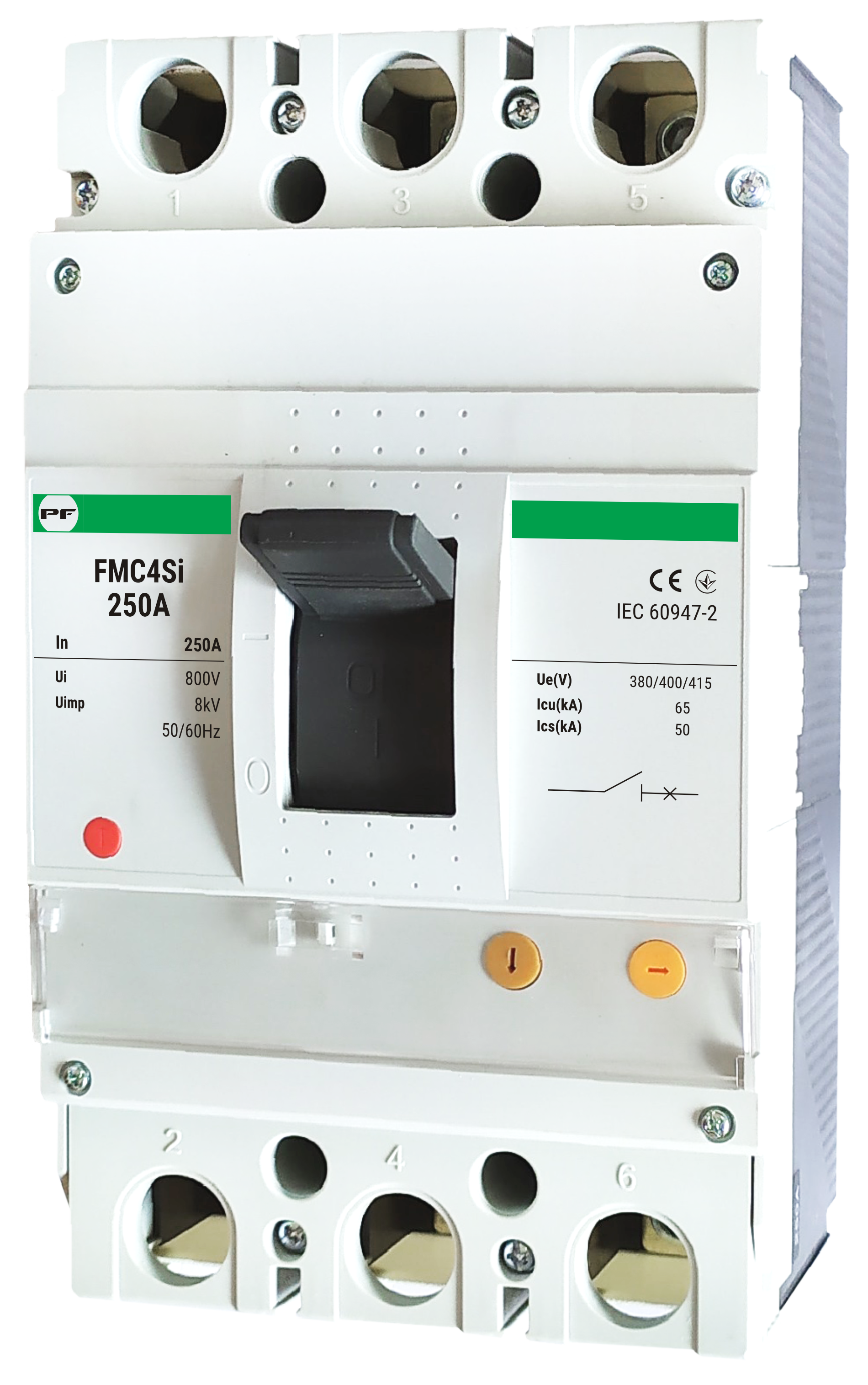 Автоматичний вимикач з термомагнітним регулюванням FMC4Si 3P 300A 85kA