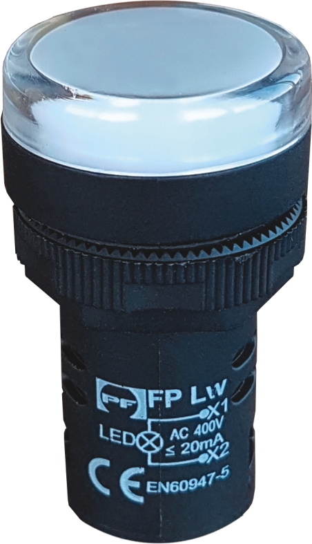 Індикаторна лампа FPL230W (біла)