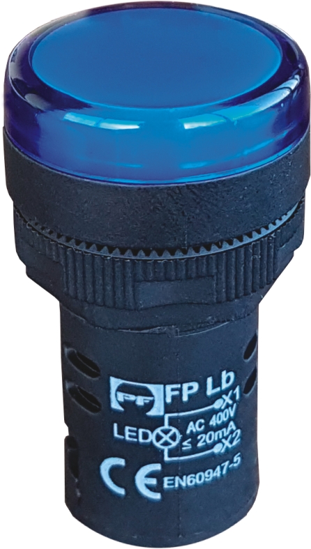 Індикаторна лампа FPL230BL (блакитна)