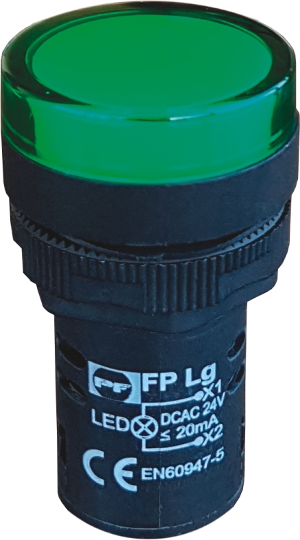 Індикаторна лампа FPL230G (зелена)